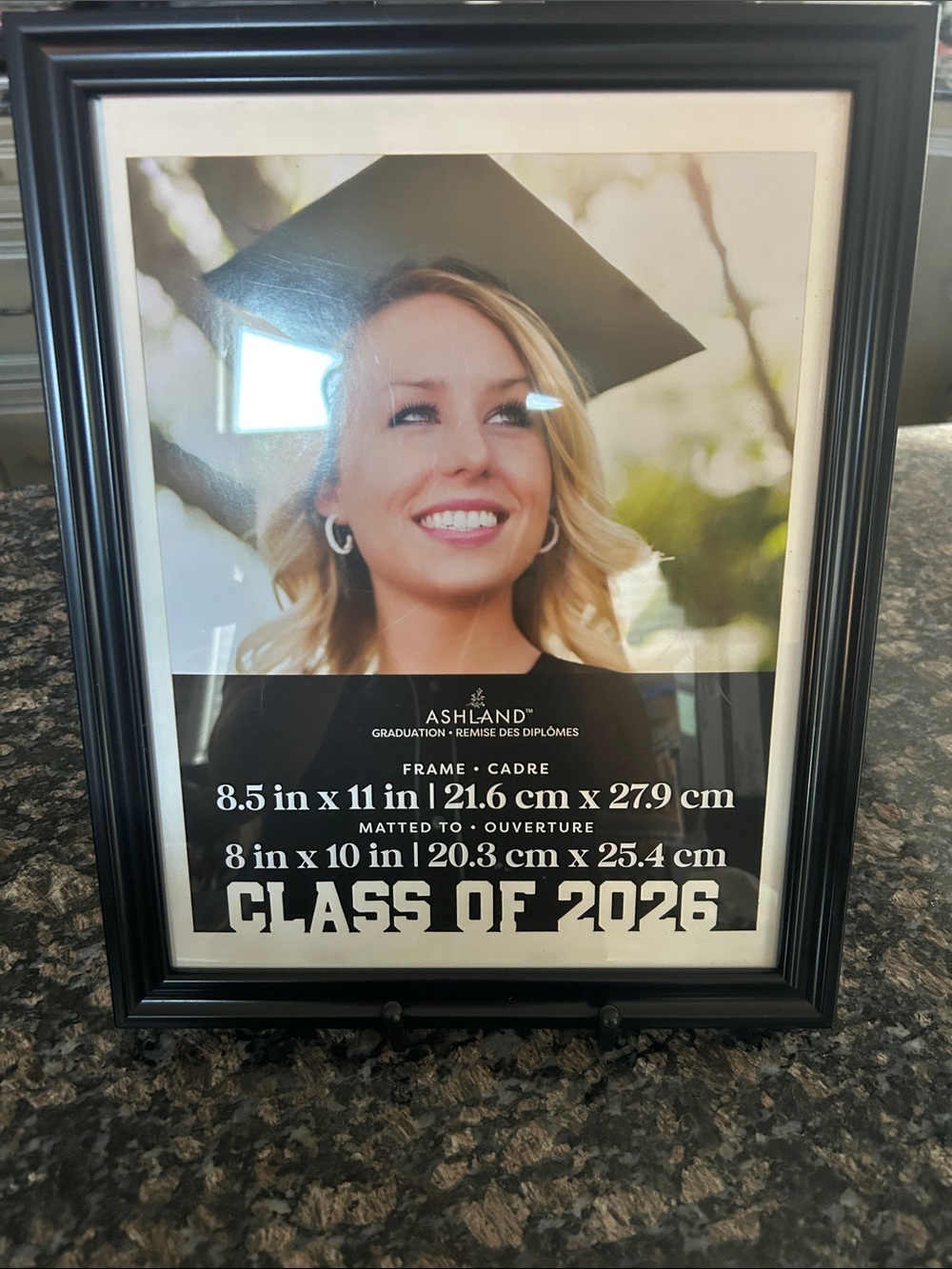 ASHLAND 8x10 BLACK CLASS OF 2026 MATTEE WALL FRAME NWT
